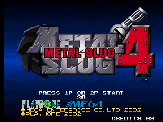 Metal Slug 4