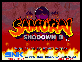 Samurai Shodown III