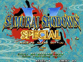 Samurai Shodown V Special