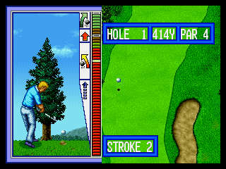 Classic Golf Game 'Top Player's Golf' ACA NeoGeo From SNK and