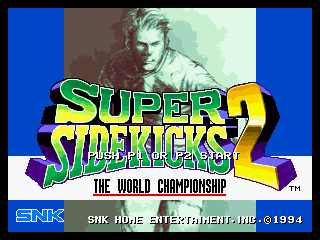 Super Sidekicks 2 : The World Championship